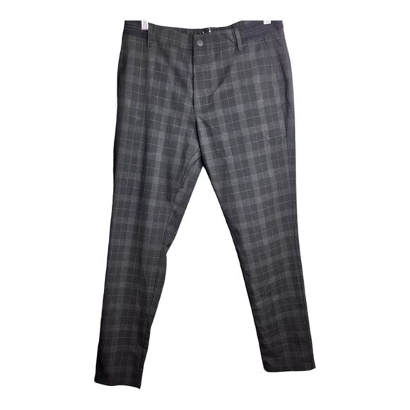 Urban Outfitters Tailored Trouser Pants‎ Brown Black Plaid Women's Size 0 - Picture 1 of 13